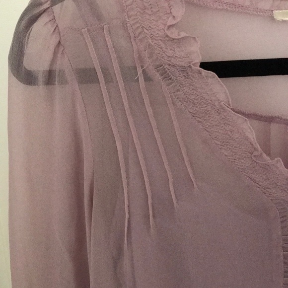 Silk Chiffon sheer blouse with camisole by Trinity - Picture 4 of 6